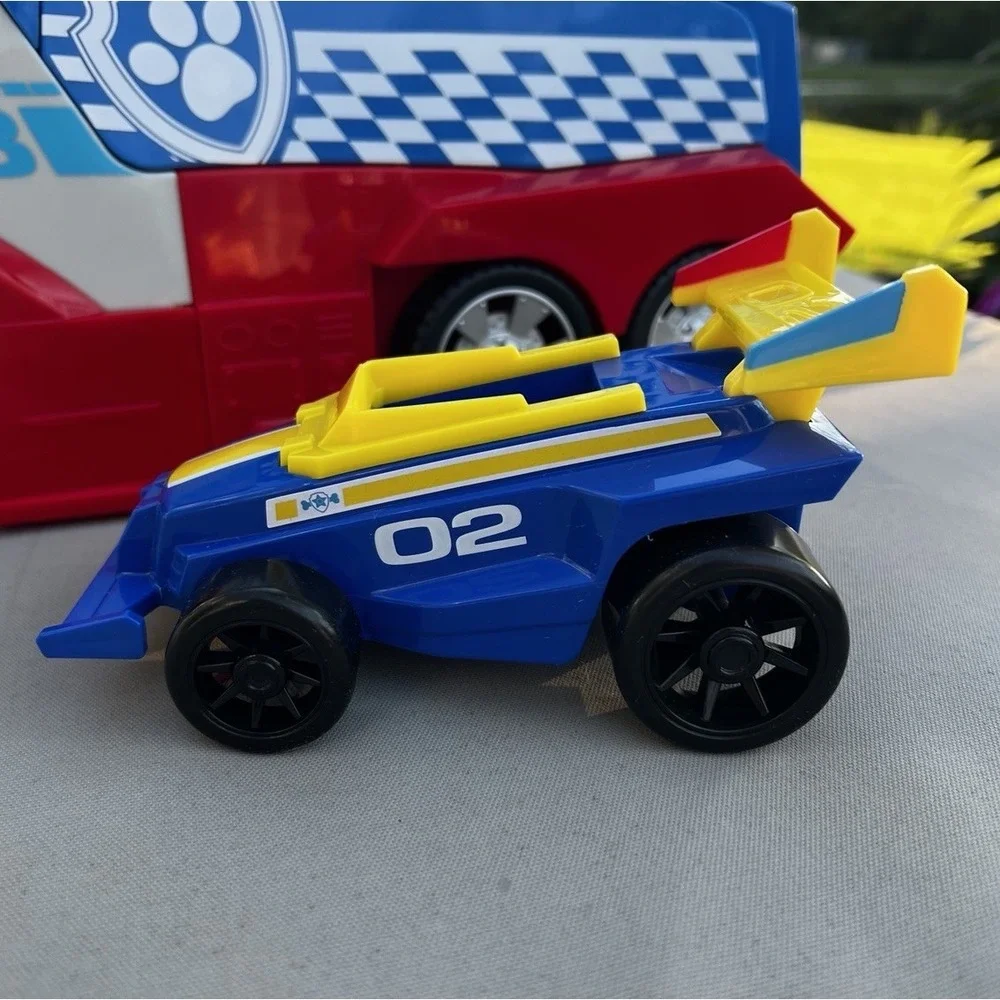 Paw Patrol Ready Race Rescue Mobile Pit Stop Team Vehicle Nickelodeon‎ Toy